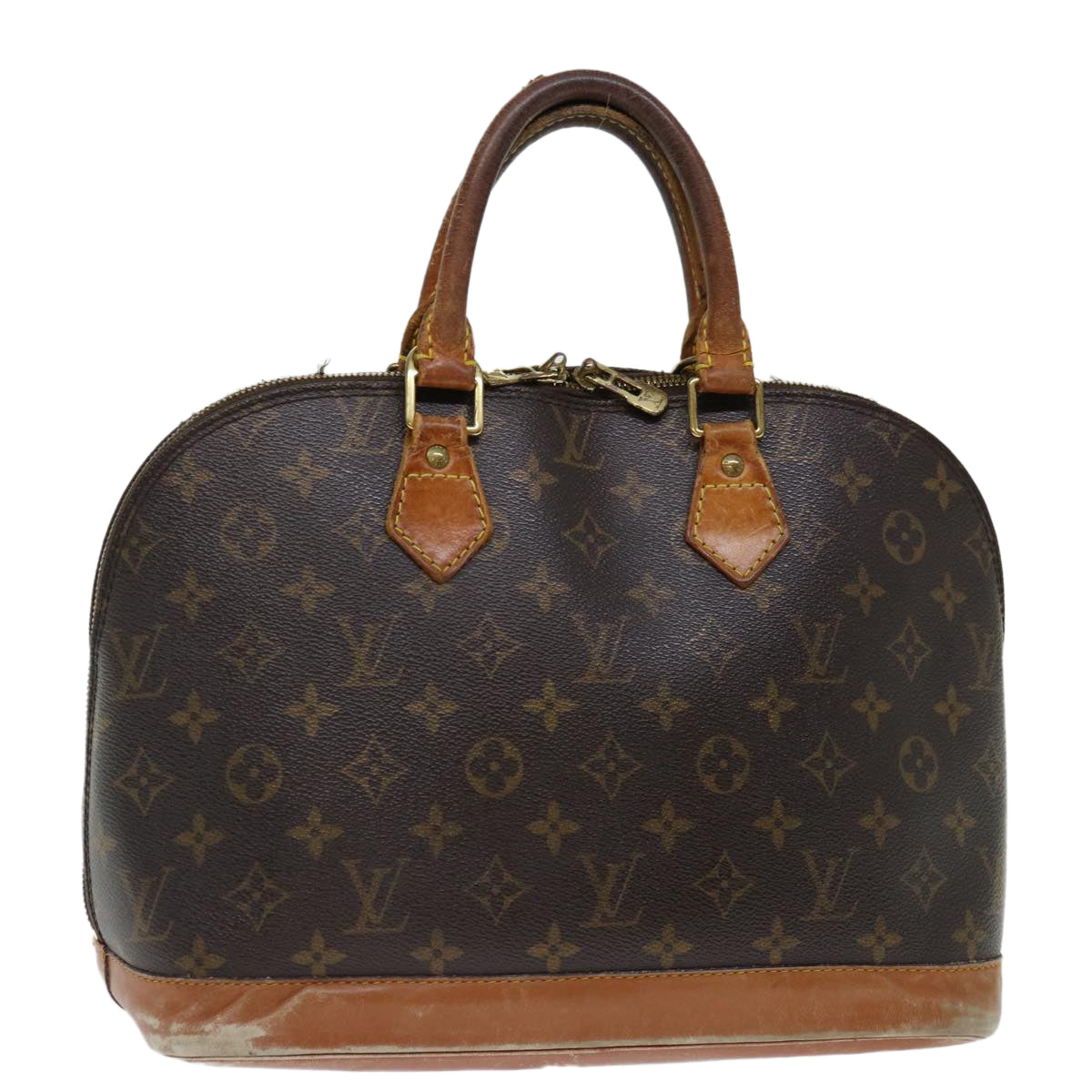 LOUIS VUITTON Monogram Alma Hand Bag M51130 LV 70382