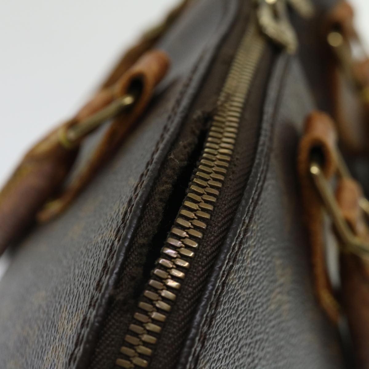 LOUIS VUITTON Monogram Alma Hand Bag M51130 LV 70382