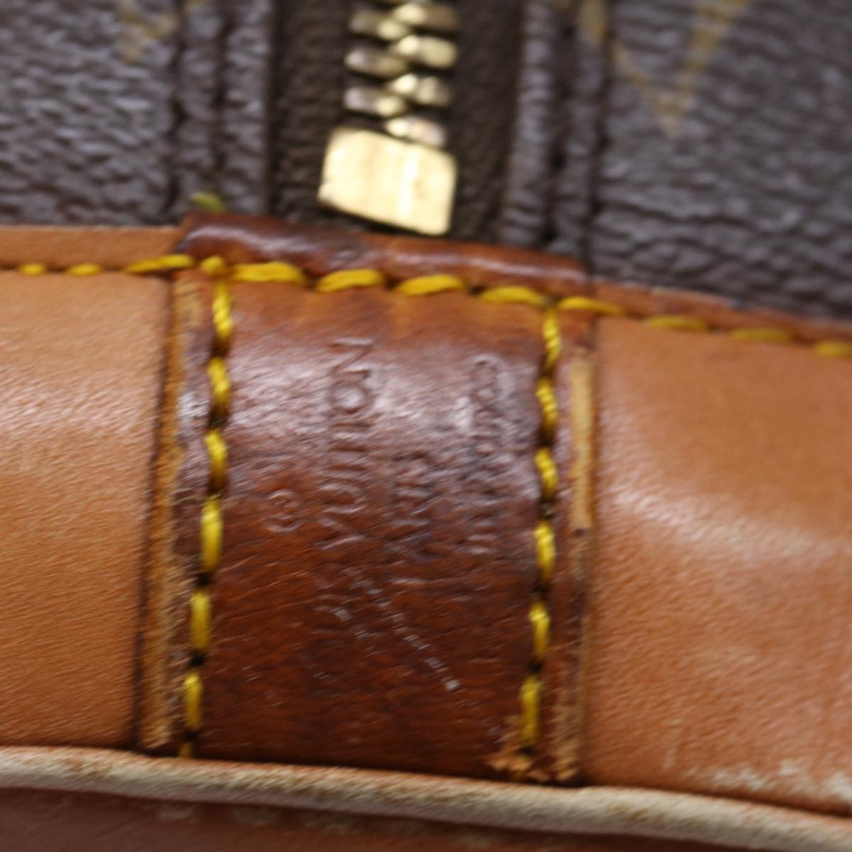 LOUIS VUITTON Monogram Alma Hand Bag M51130 LV 70382