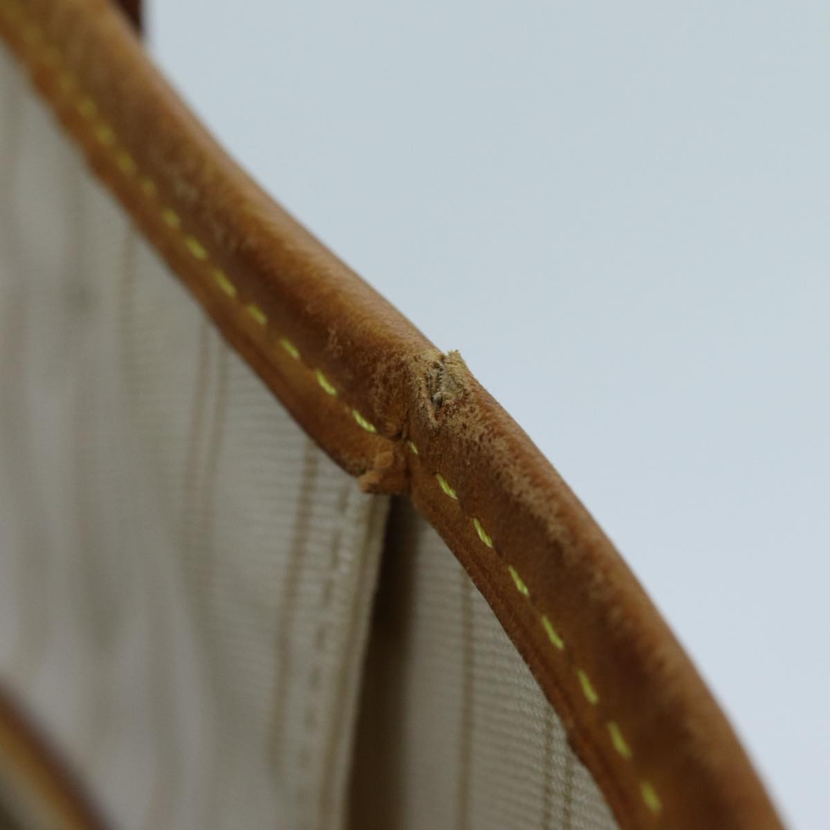 LOUIS VUITTON Damier Azur Neverfull MM Tote Bag N41605 LV 70414