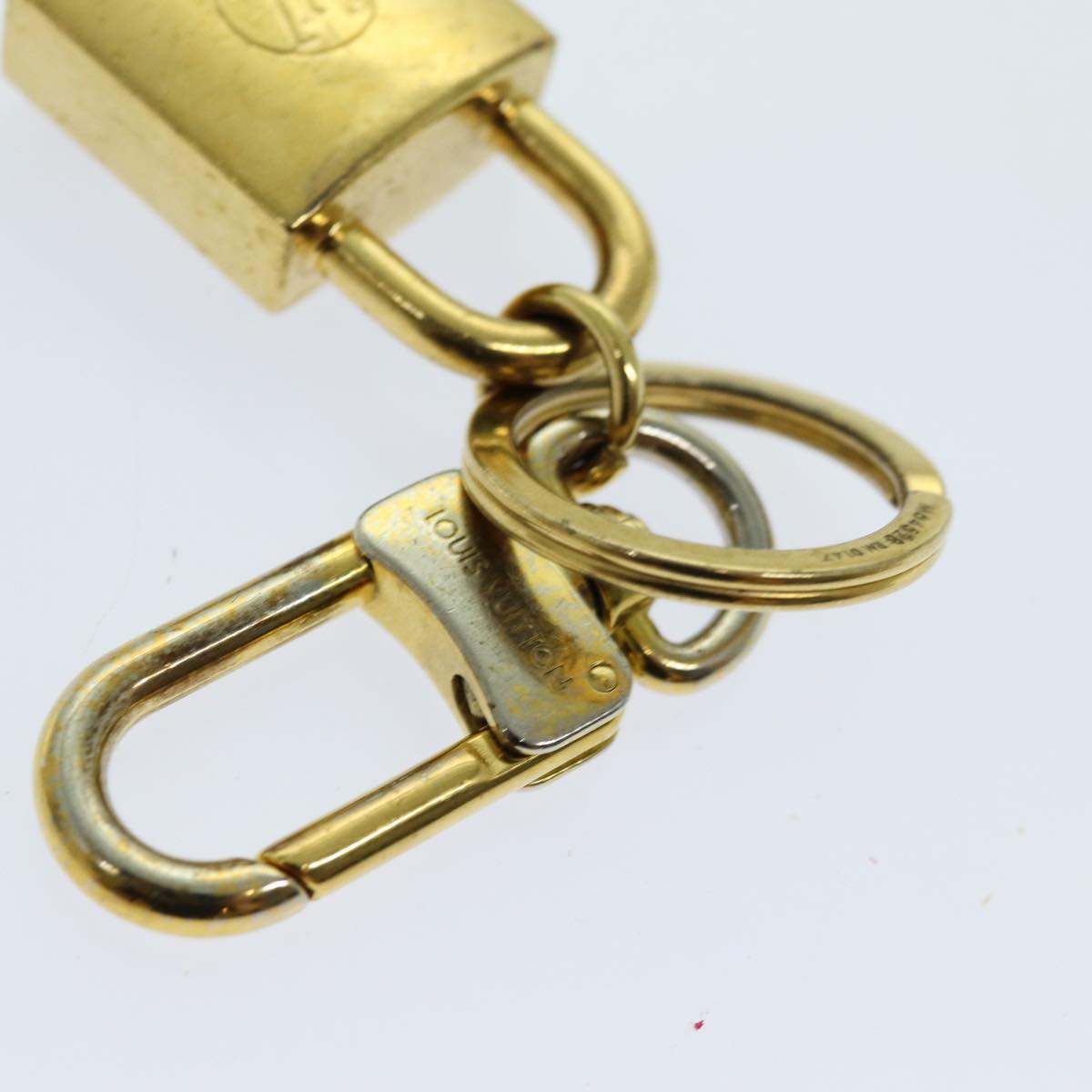 LOUIS VUITTON Rock Me Strass Key Holder Gold M64528 LV 70418