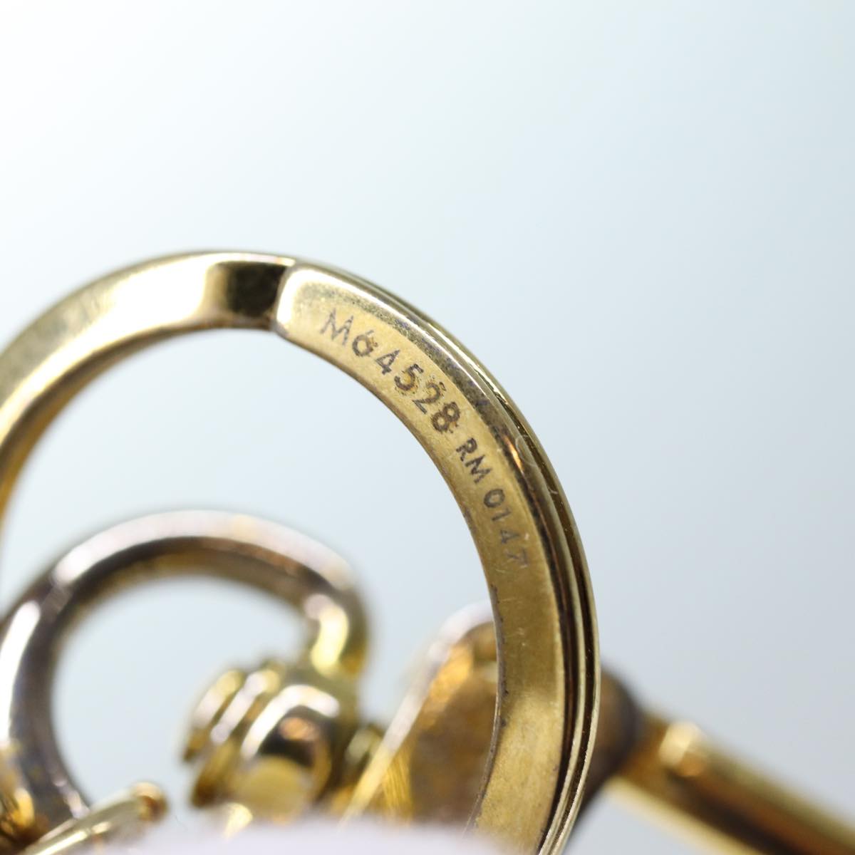 LOUIS VUITTON Rock Me Strass Key Holder Gold M64528 LV 70418