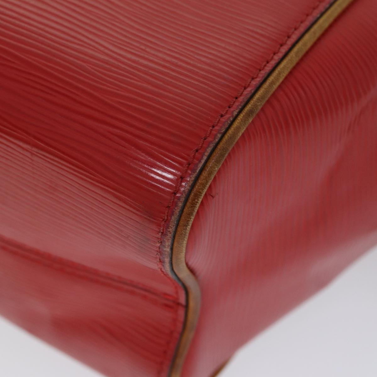 LOUIS VUITTON Epi Dog BB Hand Bag 2way Red Coklico M93249 LV 70439