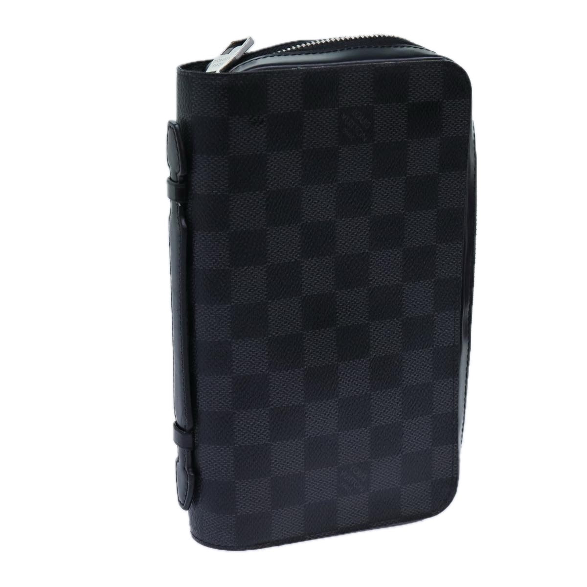 LOUIS VUITTON Damier Graphite Zippy XL Wallet N41503 LV 70440