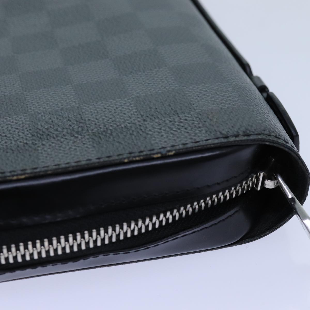 LOUIS VUITTON Damier Graphite Zippy XL Wallet N41503 LV 70440