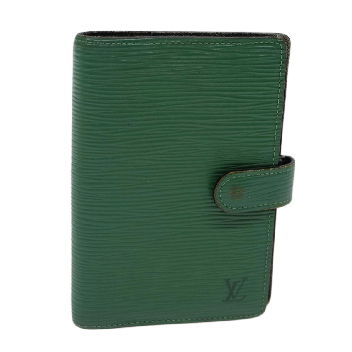 LOUIS VUITTON Epi Agenda PM Day Planner Cover Green R20054 LV 70465