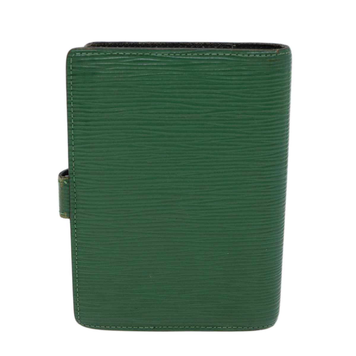 LOUIS VUITTON Epi Agenda PM Day Planner Cover Green R20054 LV 70465