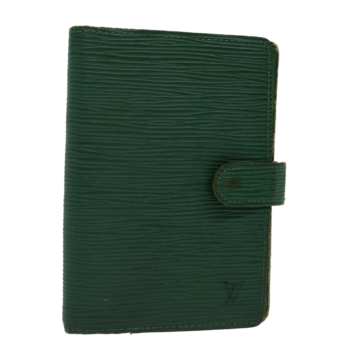 LOUIS VUITTON Epi Agenda PM Day Planner Cover Green R20054 LV 70466
