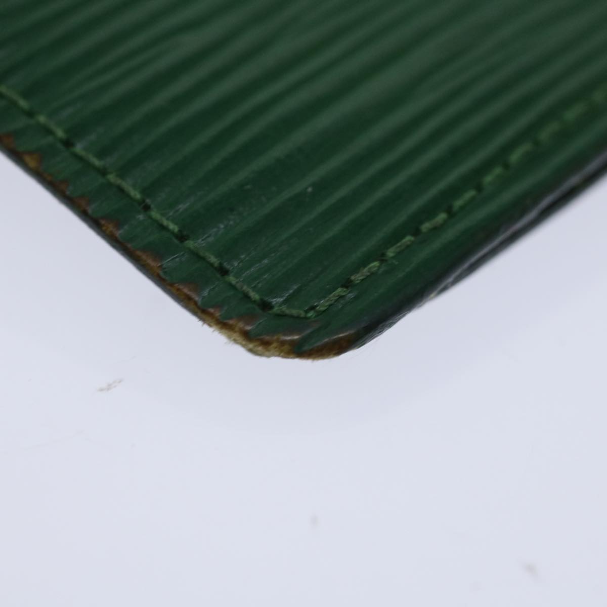 LOUIS VUITTON Epi Agenda PM Day Planner Cover Green R20054 LV 70466