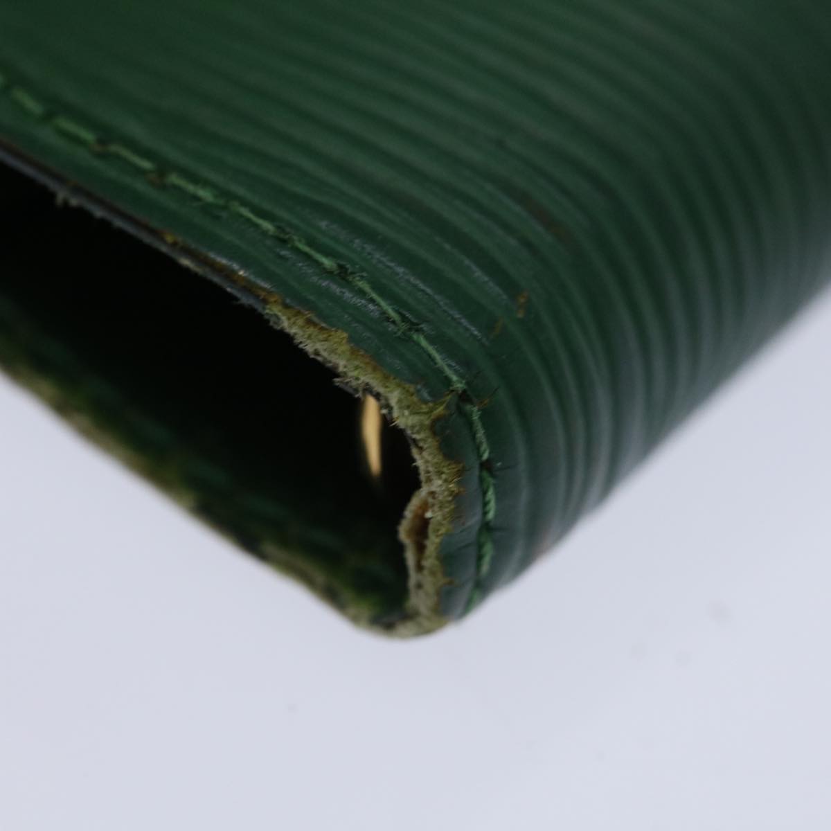 LOUIS VUITTON Epi Agenda PM Day Planner Cover Green R20054 LV 70466