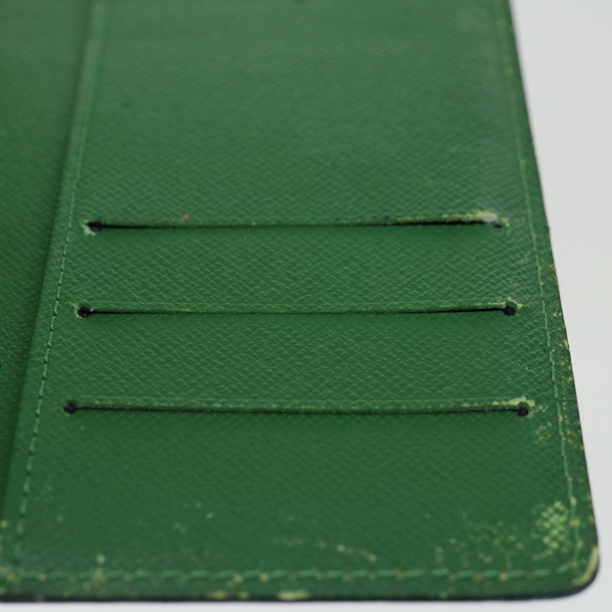 LOUIS VUITTON Epi Agenda PM Day Planner Cover Green R20054 LV 70466