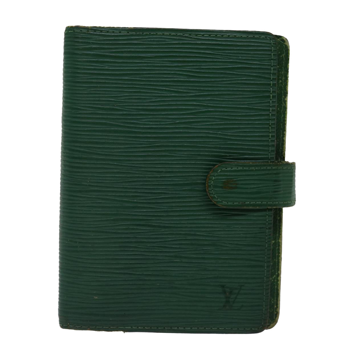 LOUIS VUITTON Epi Agenda PM Day Planner Cover Green R20054 LV 70466