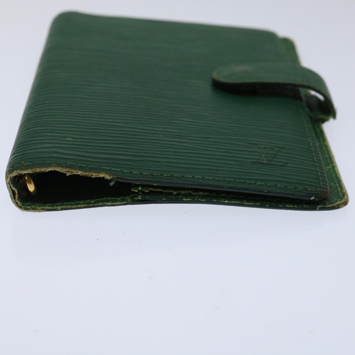 LOUIS VUITTON Epi Agenda PM Day Planner Cover Green R20054 LV 70466