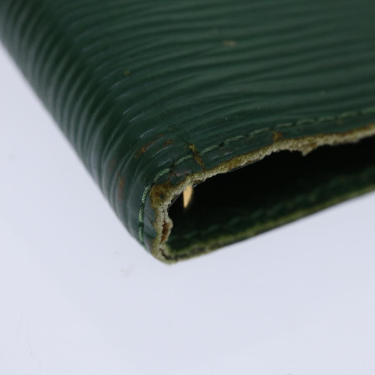 LOUIS VUITTON Epi Agenda PM Day Planner Cover Green R20054 LV 70466