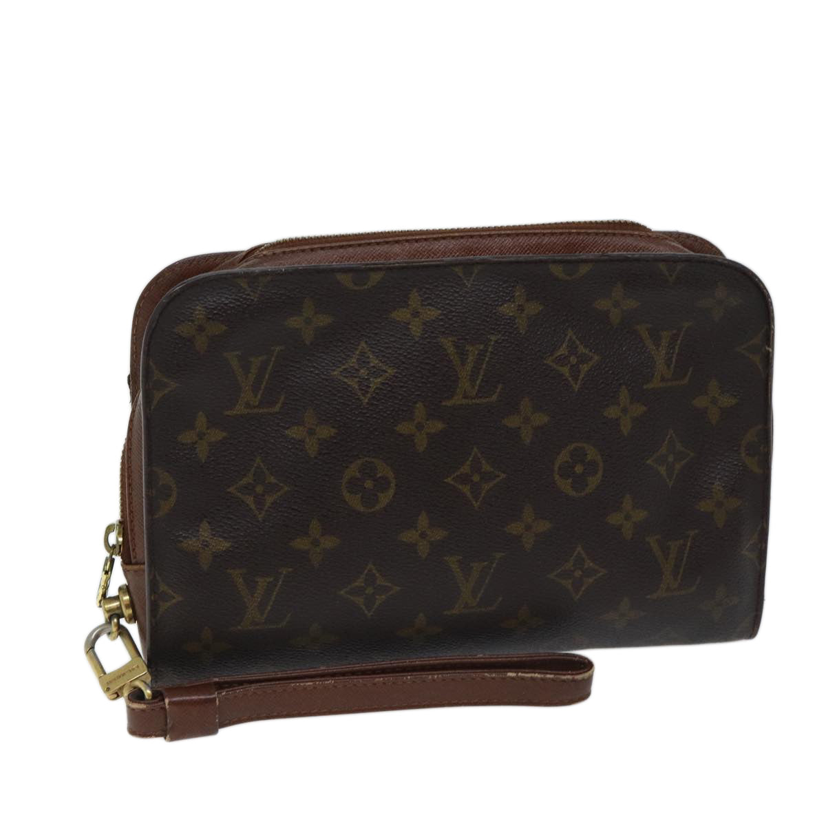 LOUIS VUITTON Monogram Orsay Clutch Bag M51790 LV 70471