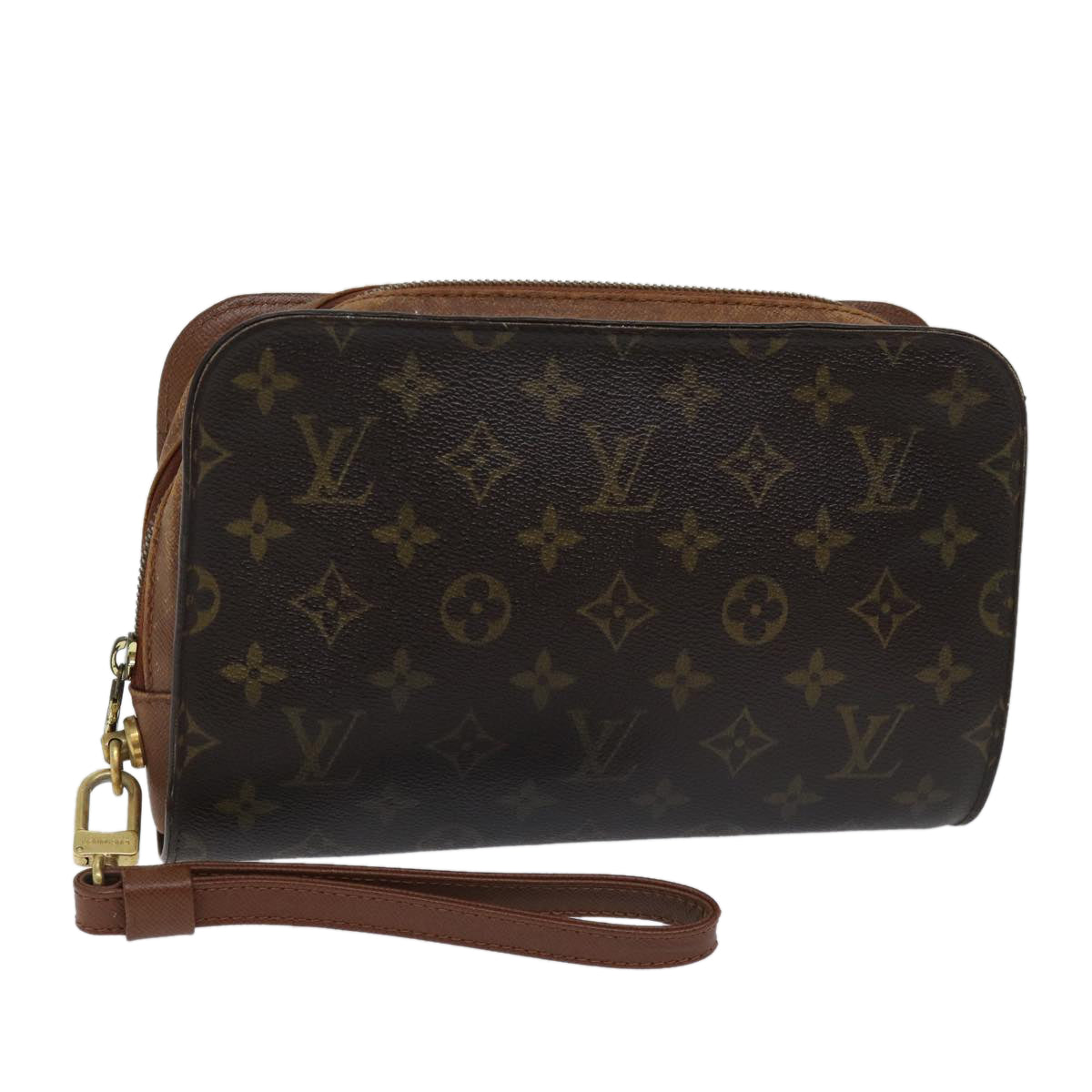 LOUIS VUITTON Monogram Orsay Clutch Bag M51790 LV 70472