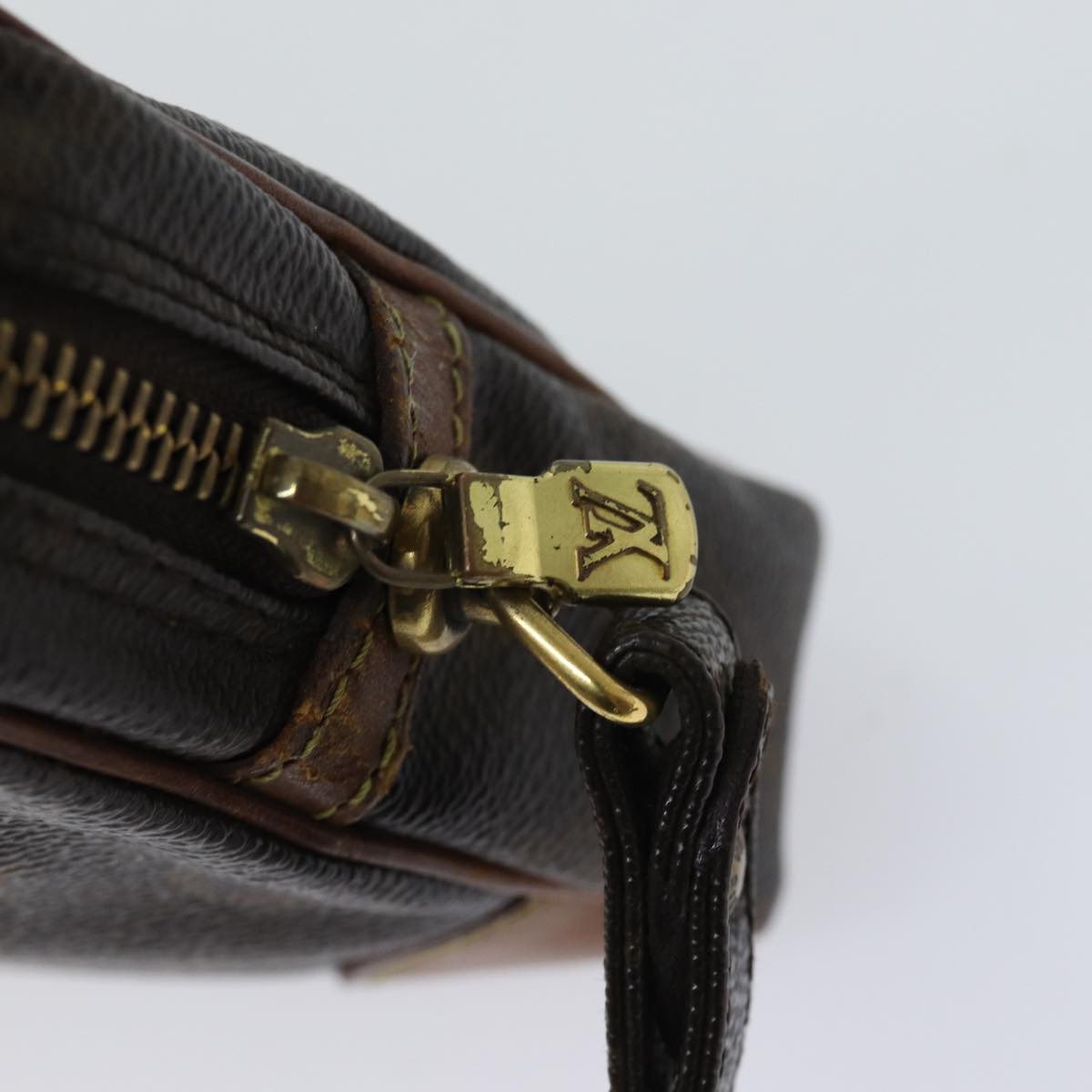 LOUIS VUITTON Monogram Marly Dragonne GM Clutch Bag M51825 LV 70473