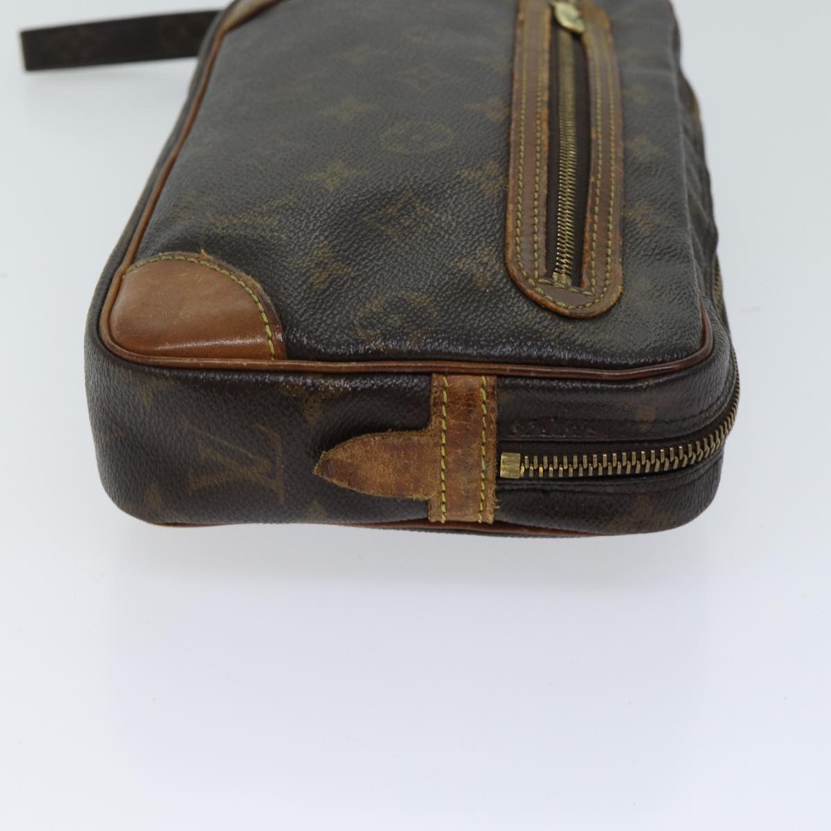 LOUIS VUITTON Monogram Marly Dragonne GM Clutch Bag M51825 LV 70473