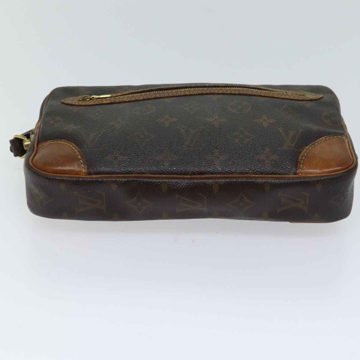 LOUIS VUITTON Monogram Marly Dragonne GM Clutch Bag M51825 LV 70473