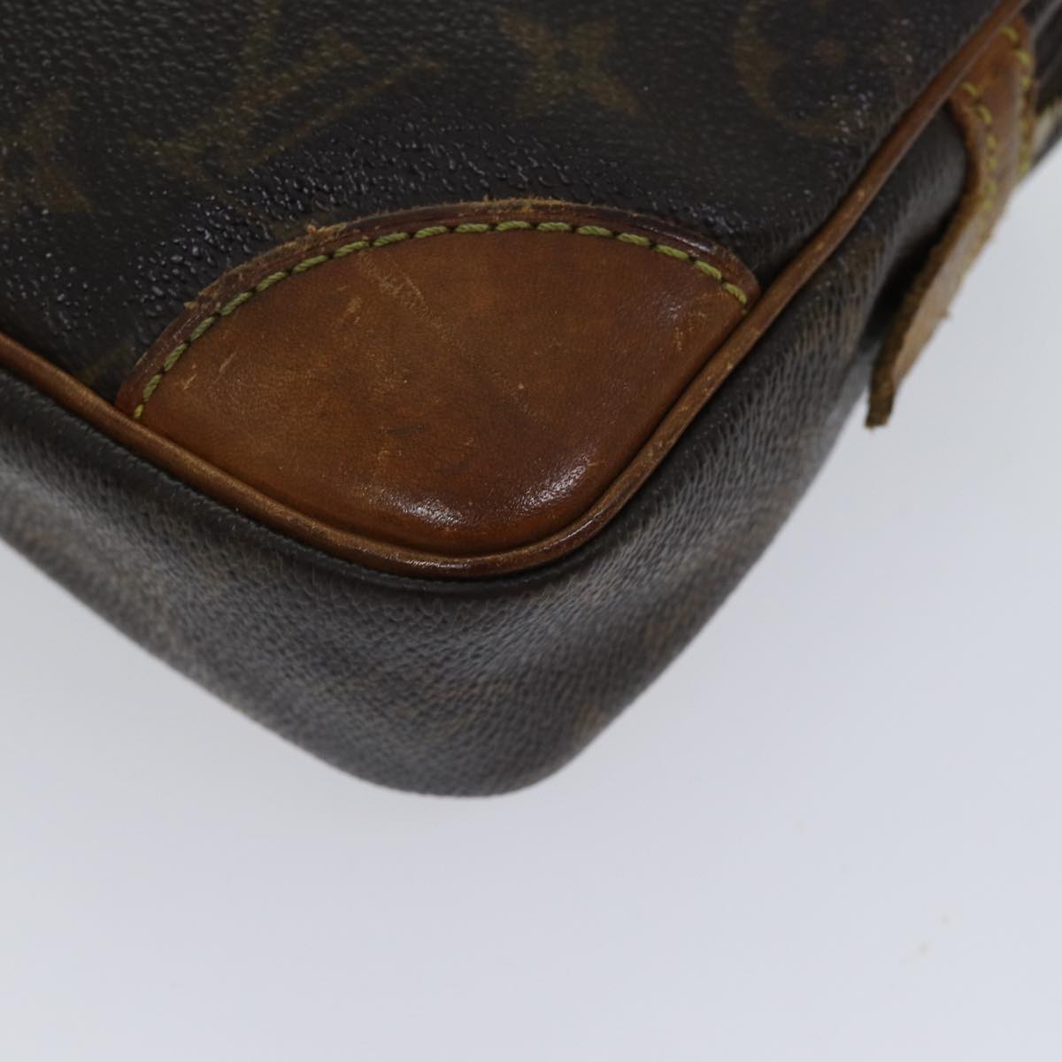 LOUIS VUITTON Monogram Marly Dragonne GM Clutch Bag M51825 LV 70473