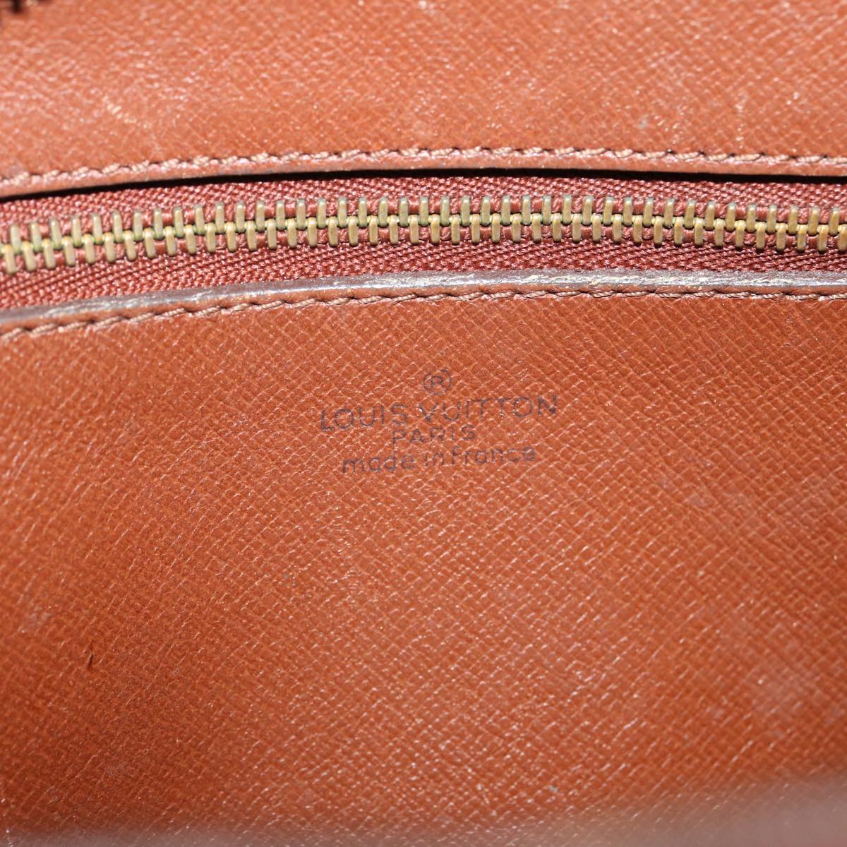 LOUIS VUITTON Monogram Marly Dragonne GM Clutch Bag M51825 LV 70474