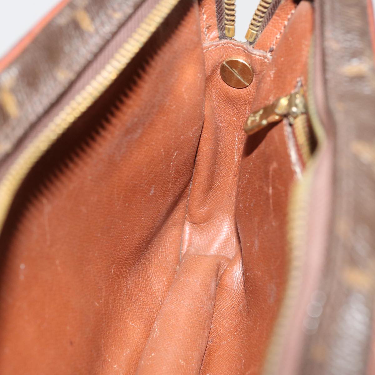 LOUIS VUITTON Monogram Marly Dragonne GM Clutch Bag M51825 LV 70474