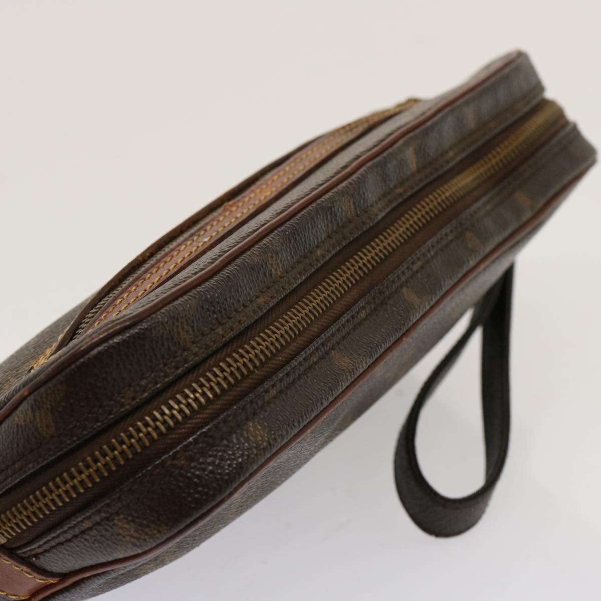 LOUIS VUITTON Monogram Marly Dragonne GM Clutch Bag M51825 LV 70474
