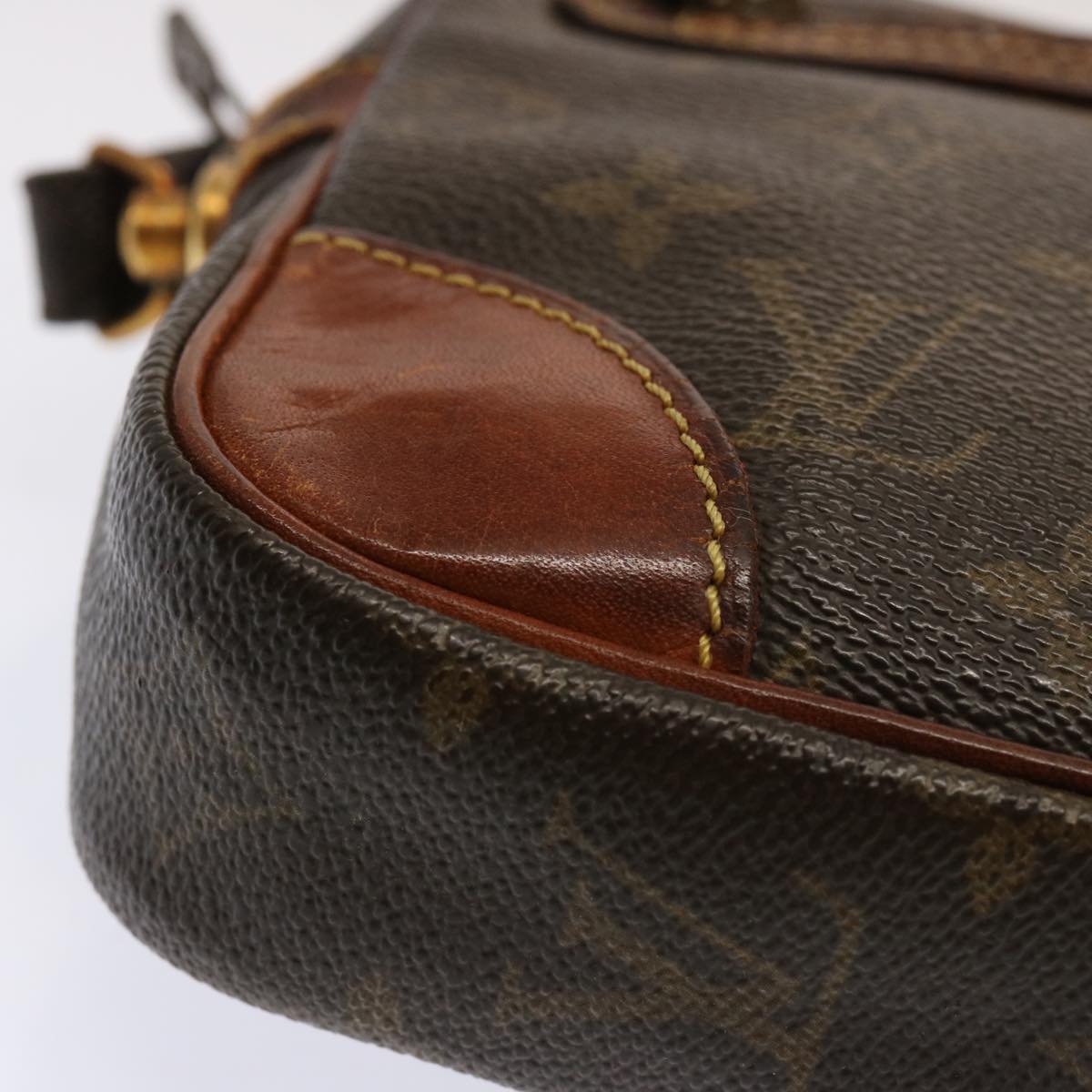 LOUIS VUITTON Monogram Marly Dragonne GM Clutch Bag M51825 LV 70474