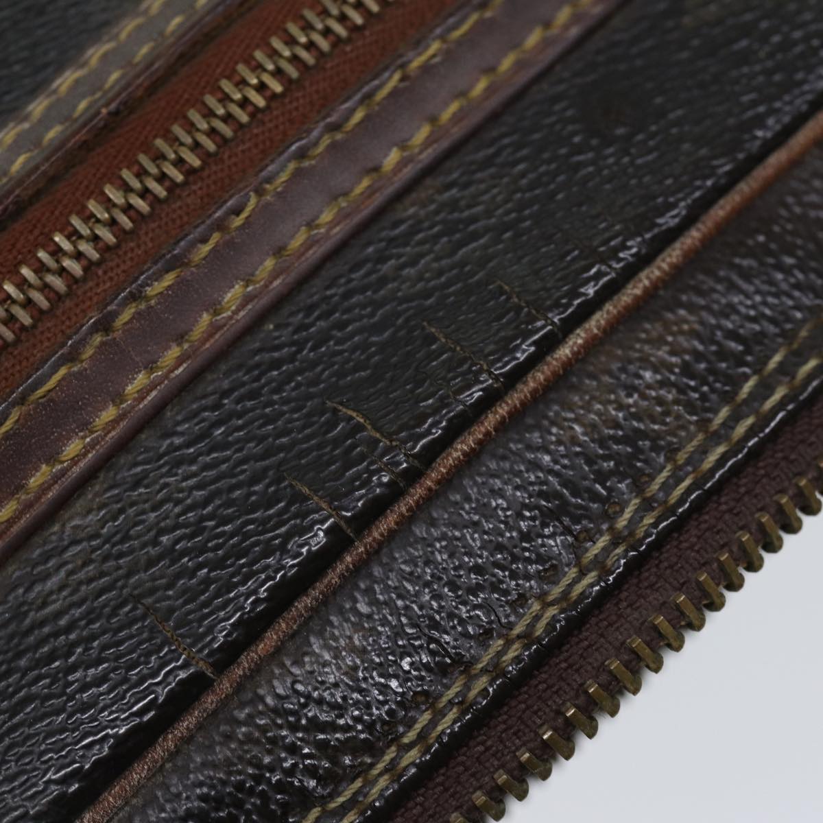 LOUIS VUITTON Monogram Marly Dragonne GM Clutch Bag M51825 LV 70476