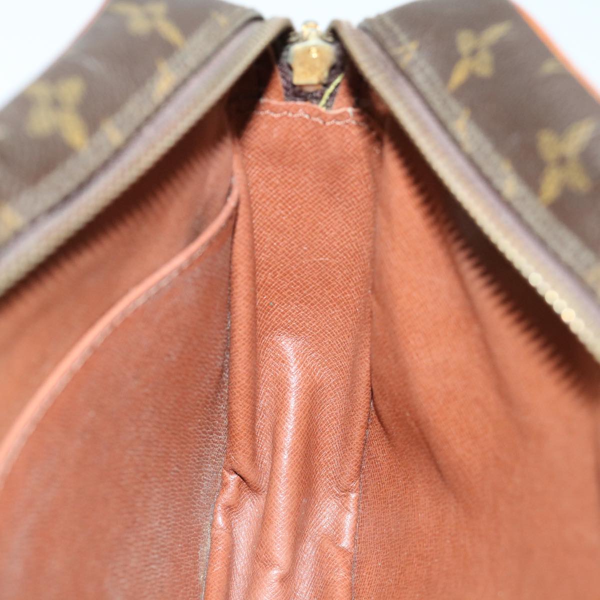 LOUIS VUITTON Monogram Compiegne 28 Clutch Bag M51845 LV 70477