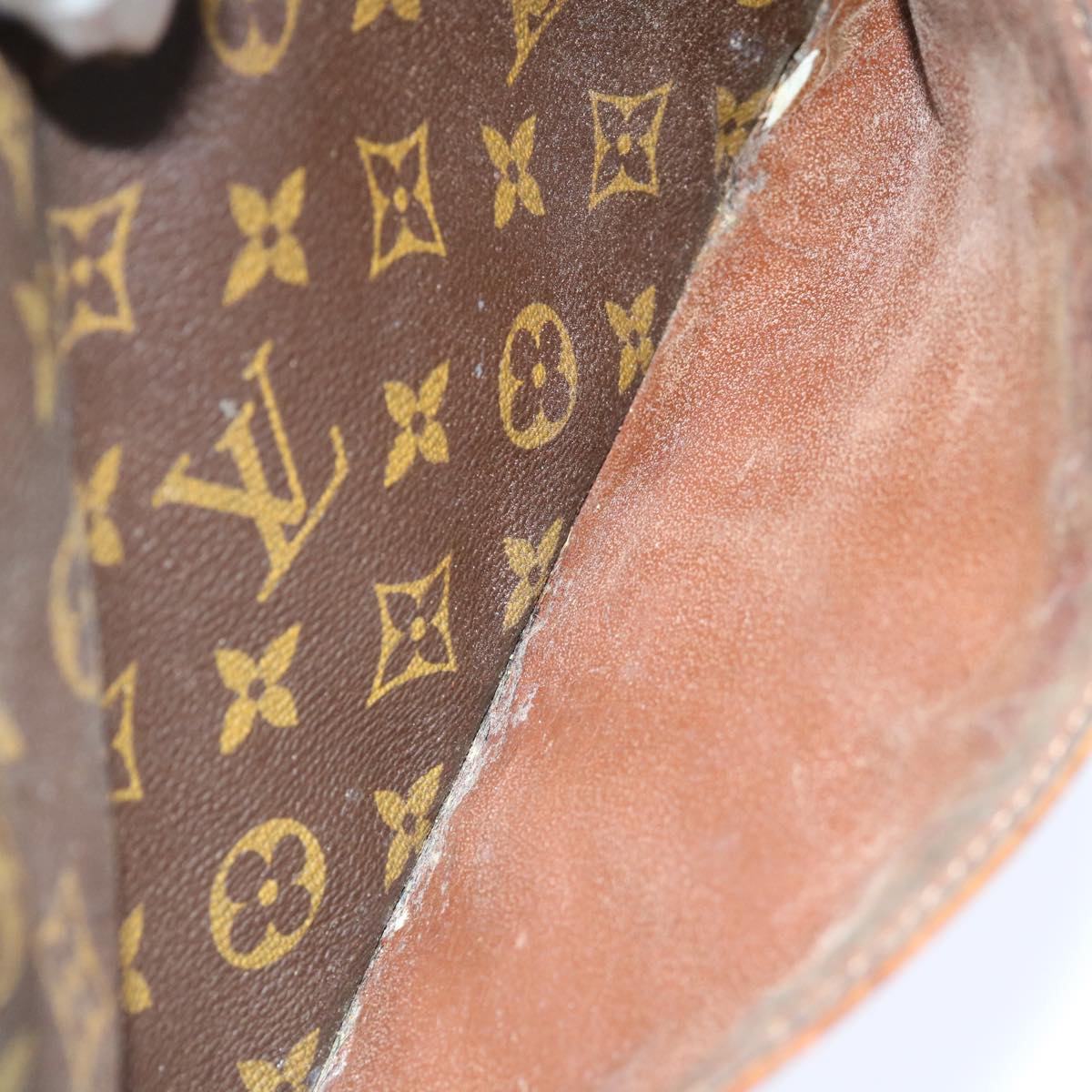 LOUIS VUITTON Monogram Compiegne 28 Clutch Bag M51845 LV 70477