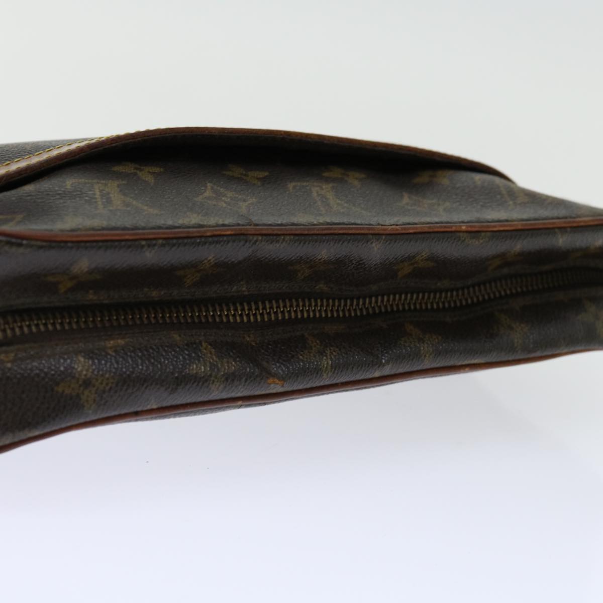 LOUIS VUITTON Monogram Compiegne 28 Clutch Bag M51845 LV 70477