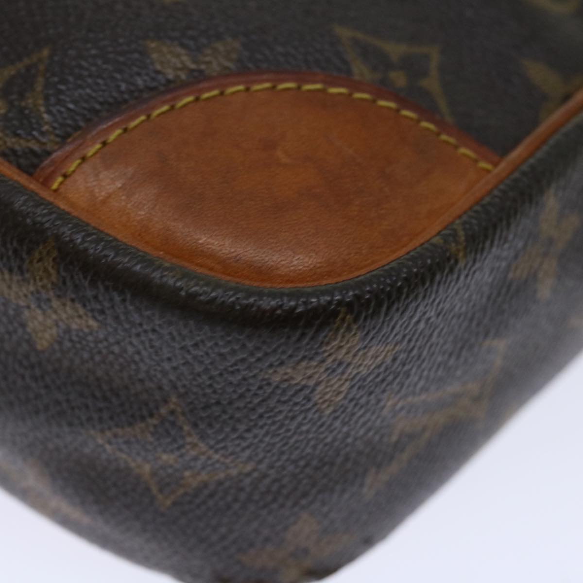 LOUIS VUITTON Monogram Compiegne 28 Clutch Bag M51845 LV 70477