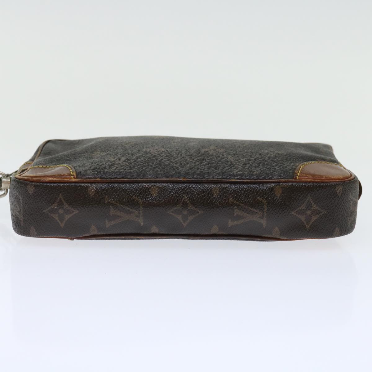 LOUIS VUITTON Monogram Marly Dragonne PM Clutch Bag M51827 LV 70478