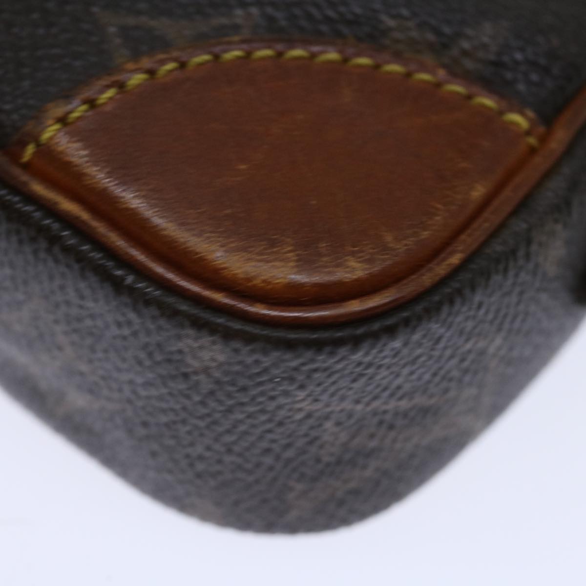 LOUIS VUITTON Monogram Marly Dragonne PM Clutch Bag M51827 LV 70478