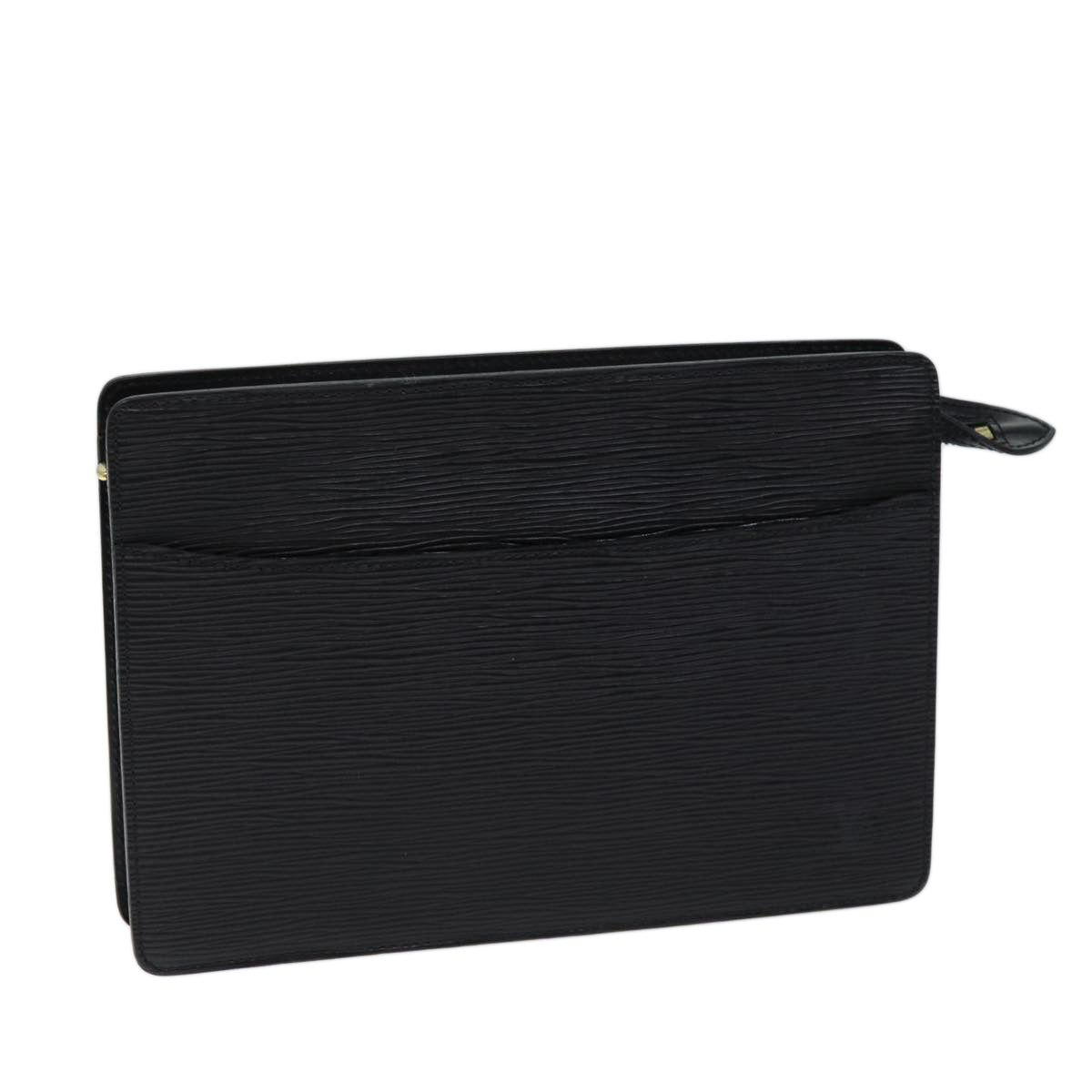 LOUIS VUITTON Epi Pochette Homme Clutch Bag Black M52522 LV 70480