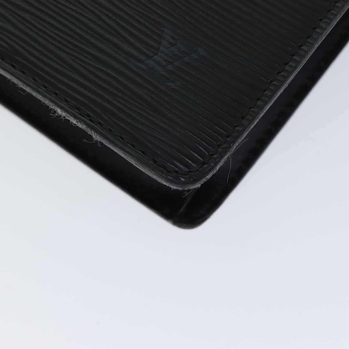 LOUIS VUITTON Epi Pochette Homme Clutch Bag Black M52522 LV 70480