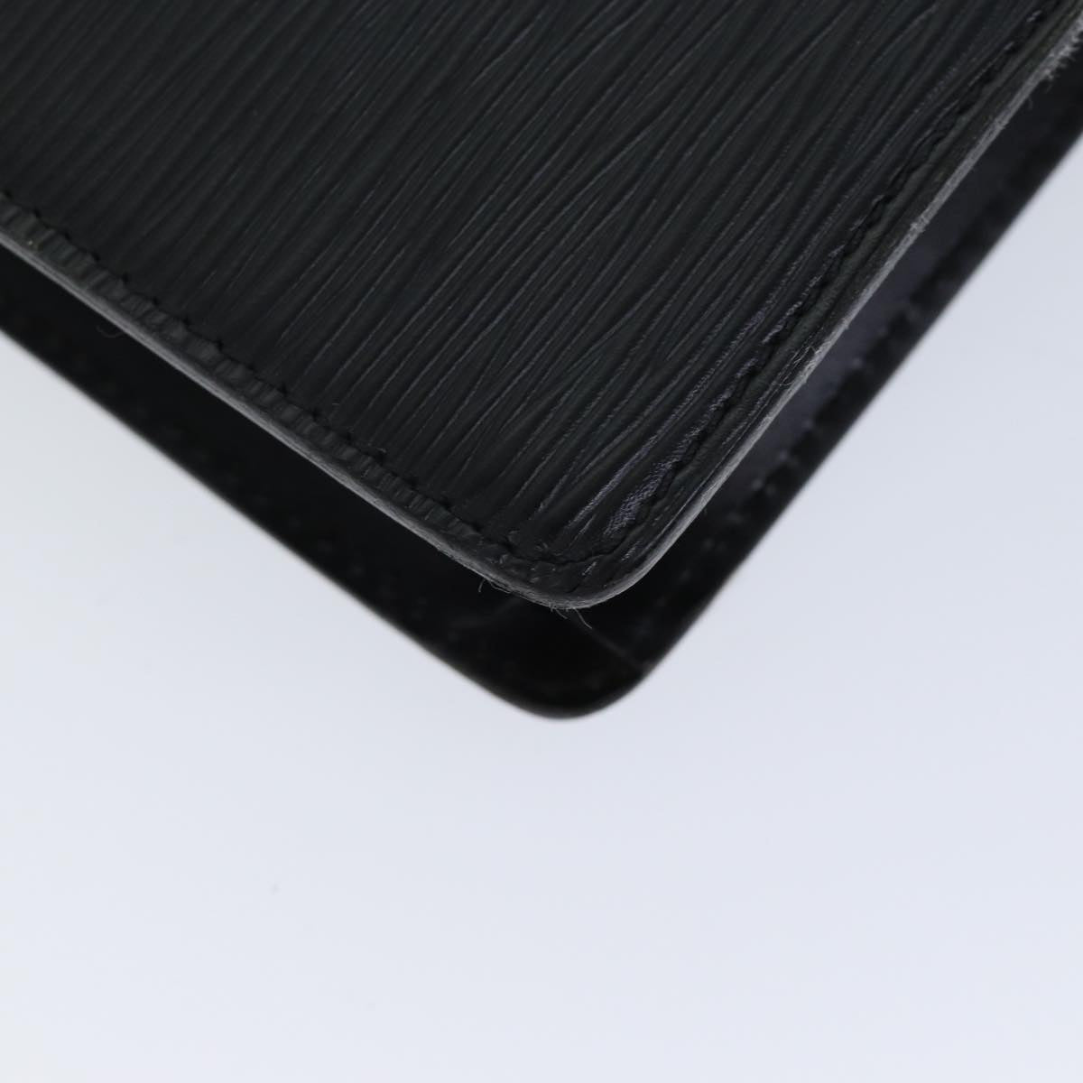 LOUIS VUITTON Epi Pochette Homme Clutch Bag Black M52522 LV 70480