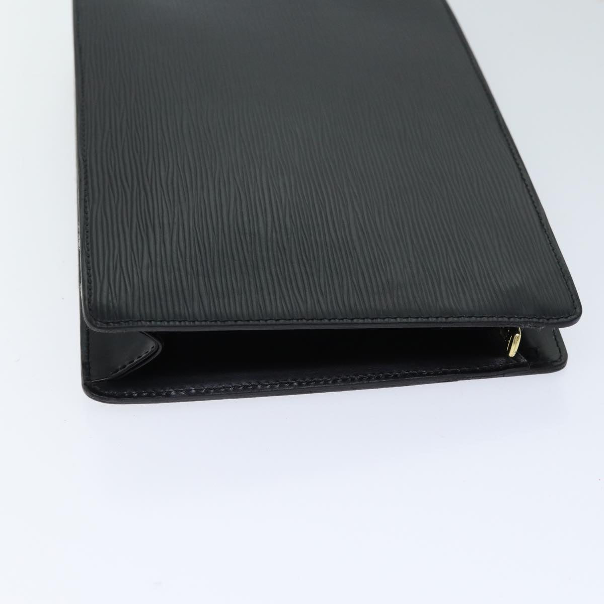 LOUIS VUITTON Epi Pochette Homme Clutch Bag Black M52522 LV 70480