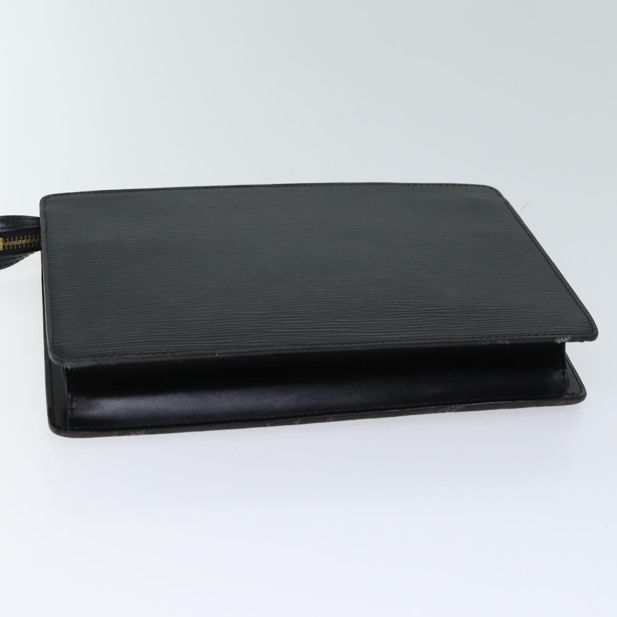 LOUIS VUITTON Epi Pochette Homme Clutch Bag Black M52522 LV 70480