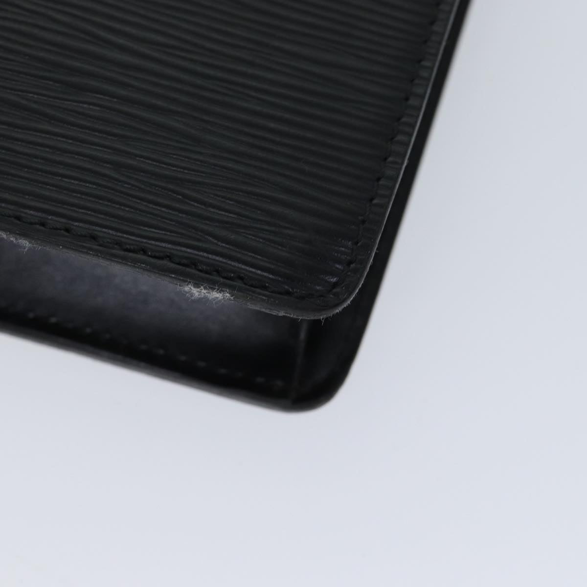 LOUIS VUITTON Epi Pochette Homme Clutch Bag Black M52522 LV 70480