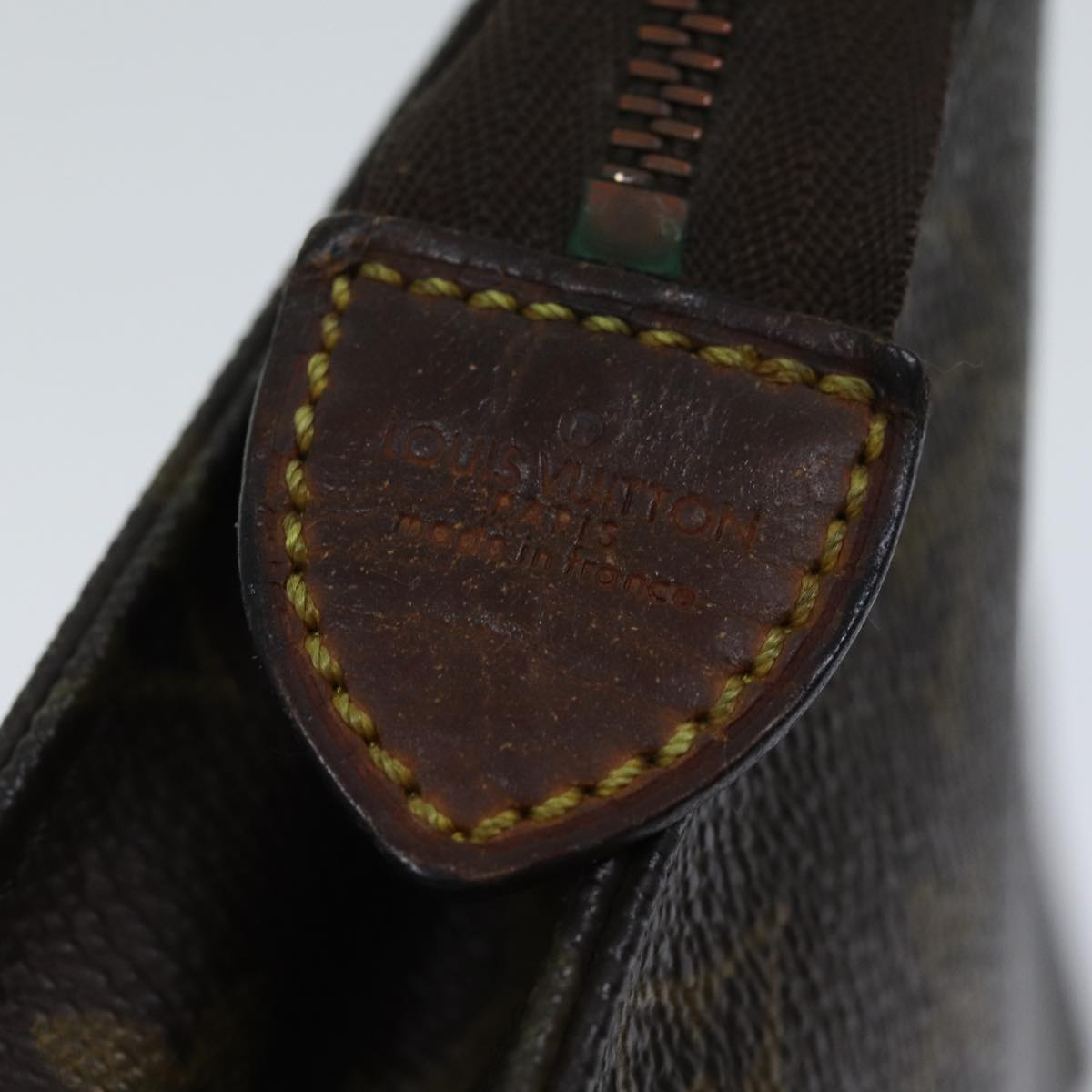 LOUIS VUITTON Monogram Poche Toilette 19 Pouch M47544 LV 70484