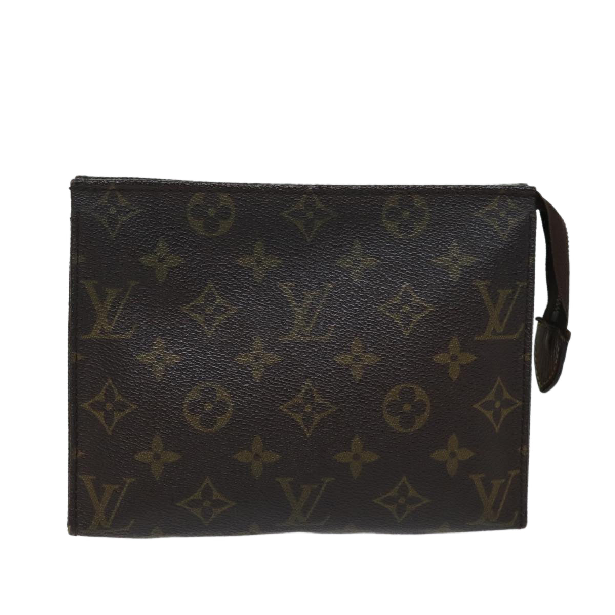 LOUIS VUITTON Monogram Poche Toilette 19 Pouch M47544 LV 70484