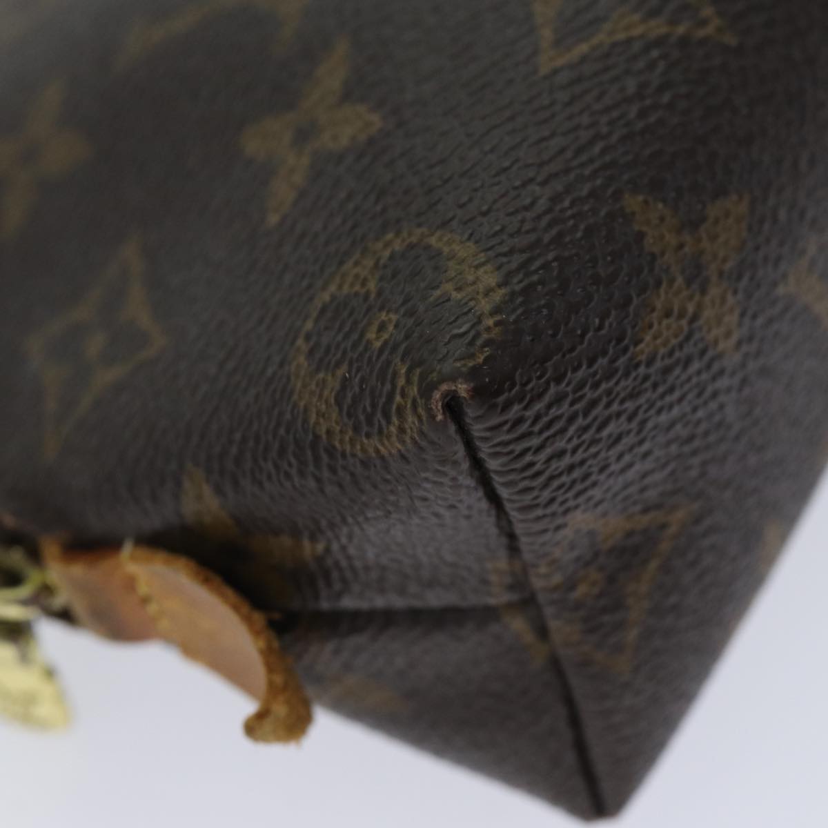 LOUIS VUITTON Monogram Pochette Cosmetic PM Cosmetic Pouch M47515 LV 70491