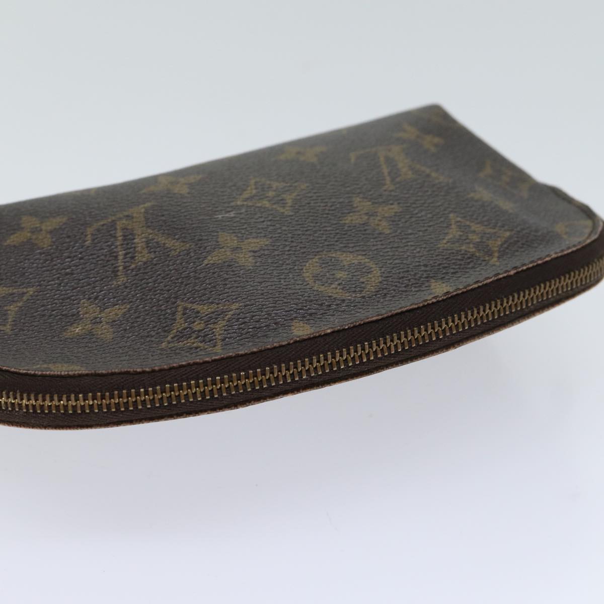LOUIS VUITTON Monogram Pochette Cosmetic PM Cosmetic Pouch M47515 LV 70491