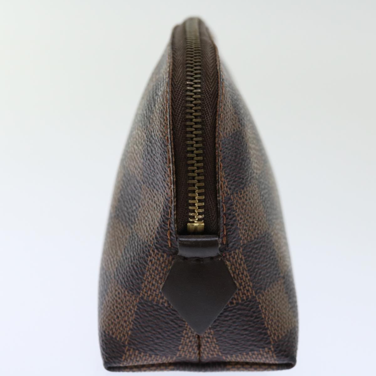 LOUIS VUITTON Damier Ebene Pochette Cosmetic PM Pouch N47516 LV 70492