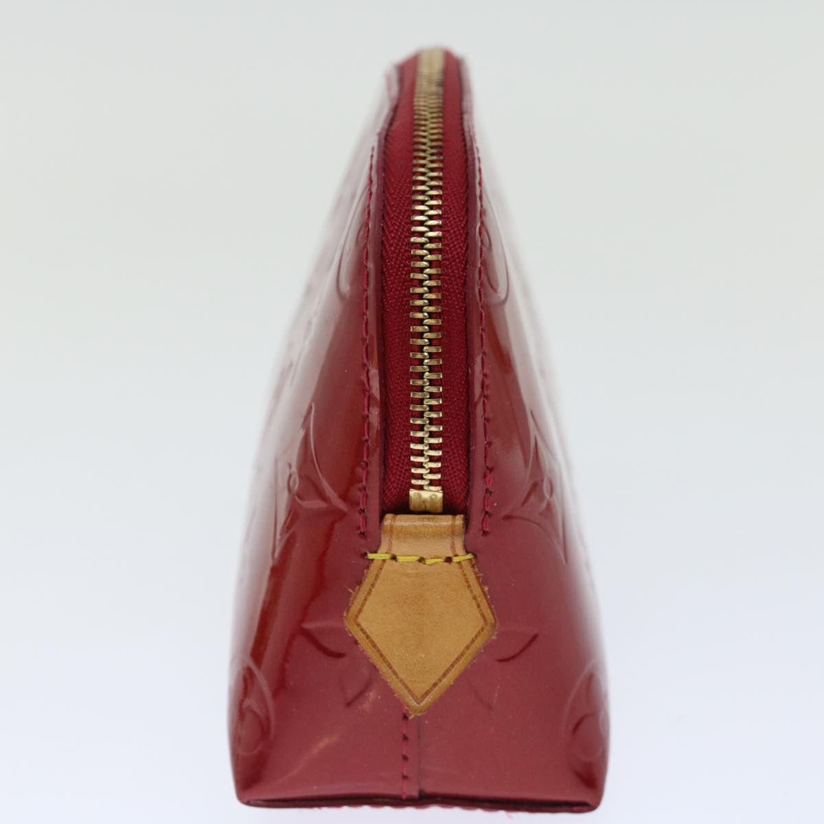 LOUIS VUITTON Vernis Pochette Cosmetic PM Rouge Grunadine M91746 LV 70494