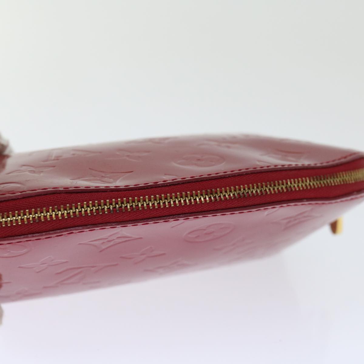 LOUIS VUITTON Vernis Pochette Cosmetic PM Rouge Grunadine M91746 LV 70494