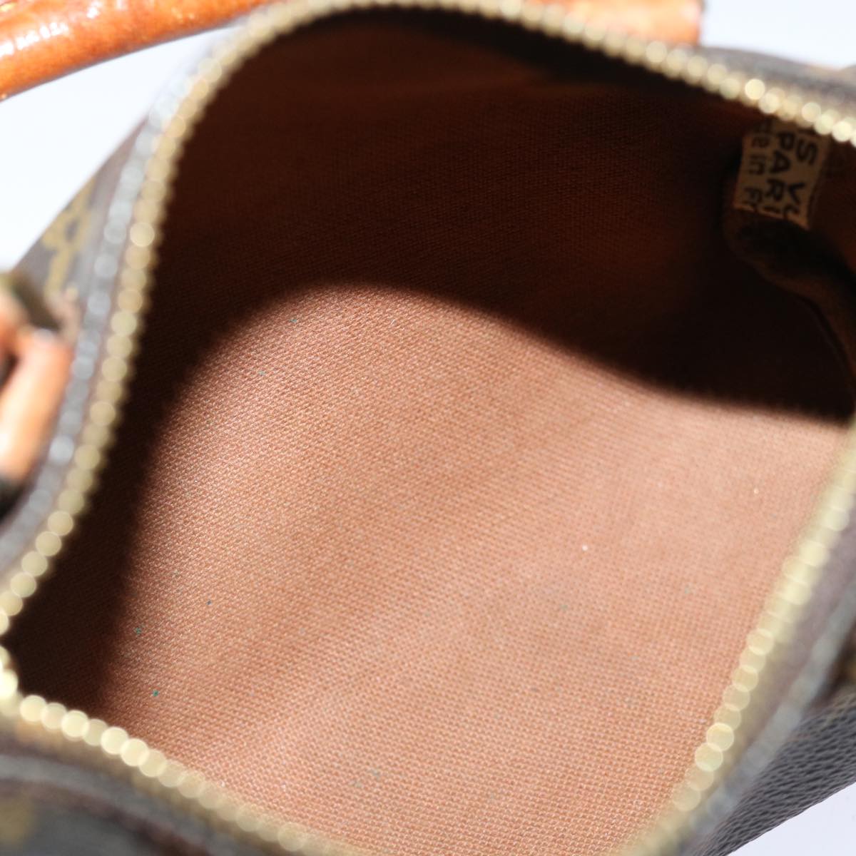 LOUIS VUITTON Monogram Mini Speedy Hand Bag M41534 LV 70495