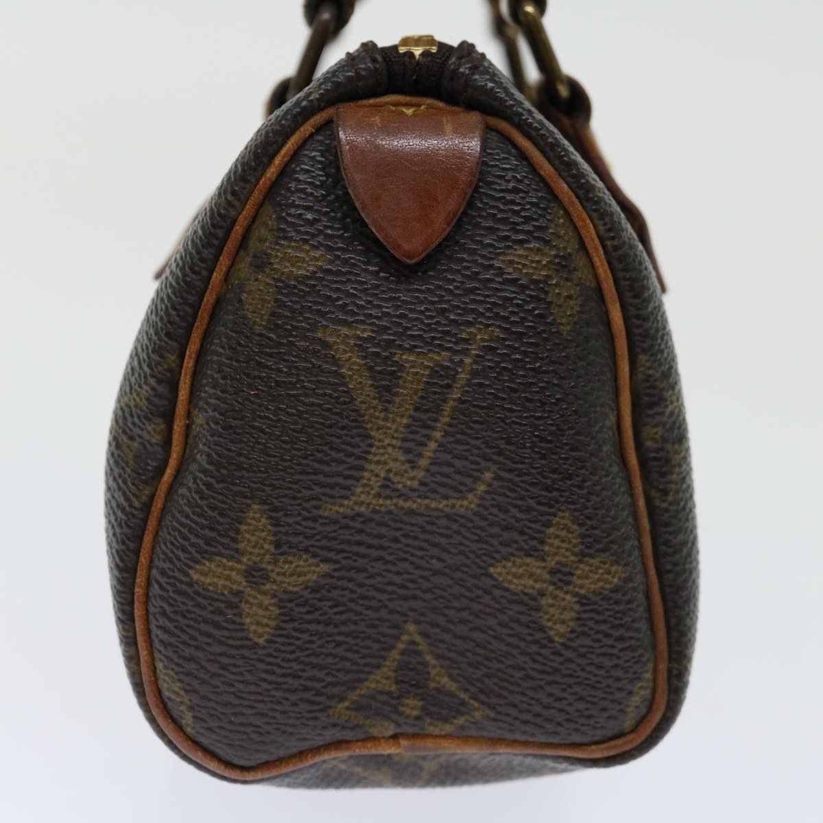 LOUIS VUITTON Monogram Mini Speedy Hand Bag M41534 LV 70495